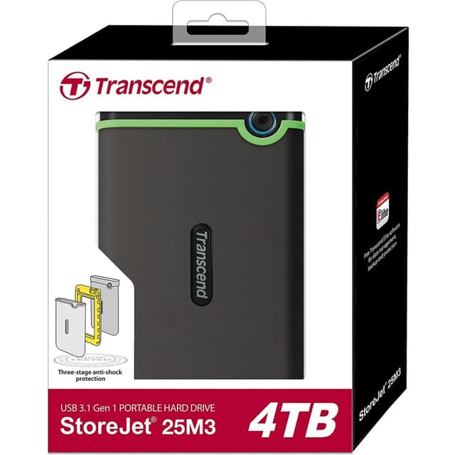 Thumbnail 1 de Transcend StoreJet 25M3S 2,5" 4TB USB 3.1📀