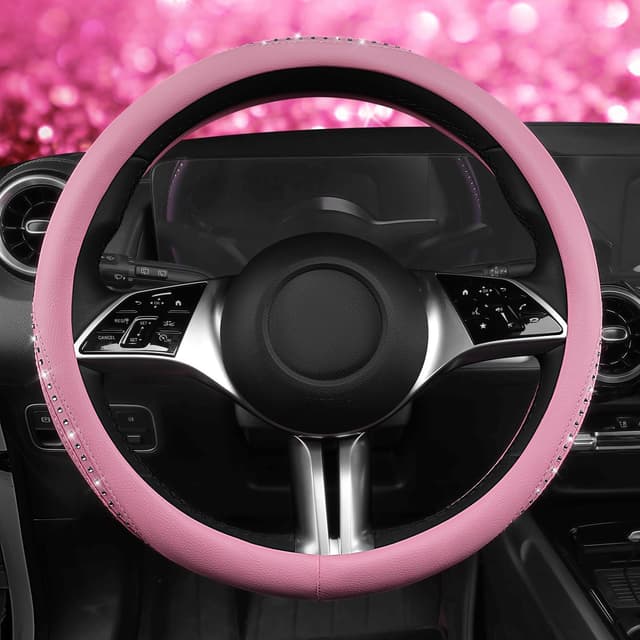 Detalle de CAR PASS Bling Diamond Steering 14.5 in