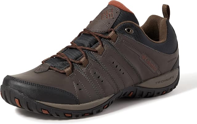 Detalle de Columbia Men’s Vitesse Hiking Shoe for waterproof day hikes and wet-weather walking