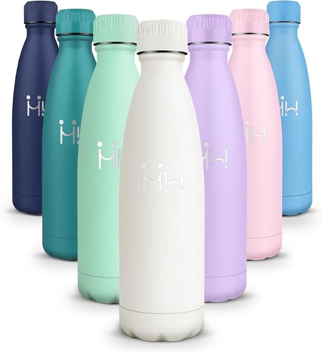 Detalle de HoneyHolly Botella Térmica 500ML 🥤 Aislamiento Doble Sin Fugas