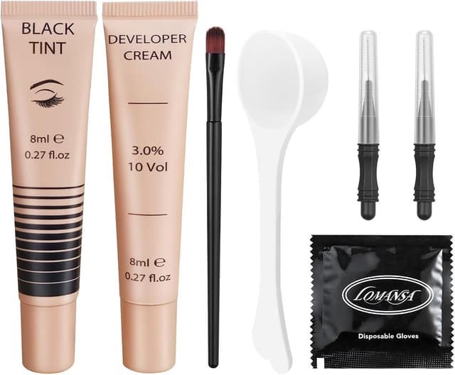 Imagen de Lomansa Teinture Cils Noir 10 applications en OfertitasTOP