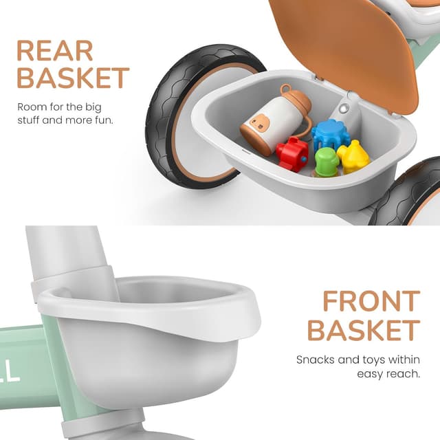 Thumbnail 5 de Umatoll Toddler Tricycle 18 months