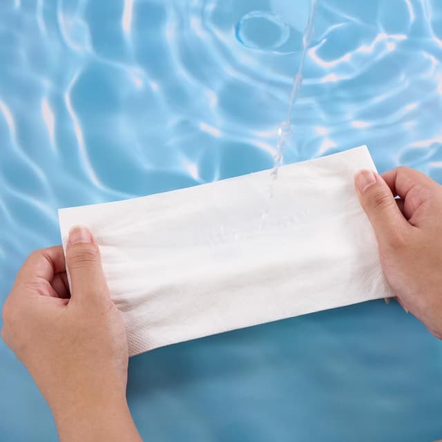 Detalle de JOLLY CHEF 400-Pack Disposable Paper Napkins (2-Ply) for Parties & Guests