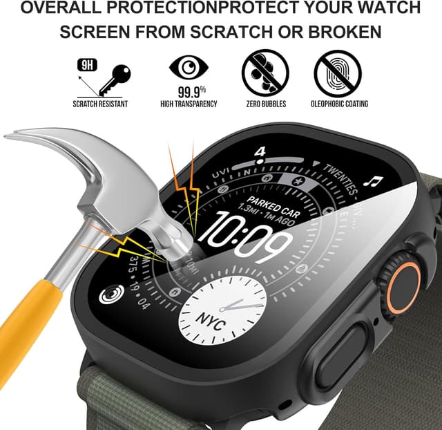 Detalle 2 de Apple Watch 49mm screen protector case
