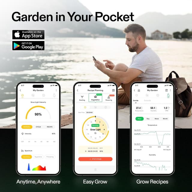 Thumbnail 4 de VIVOSUN VS1000E lampe LED culture 100W đ±