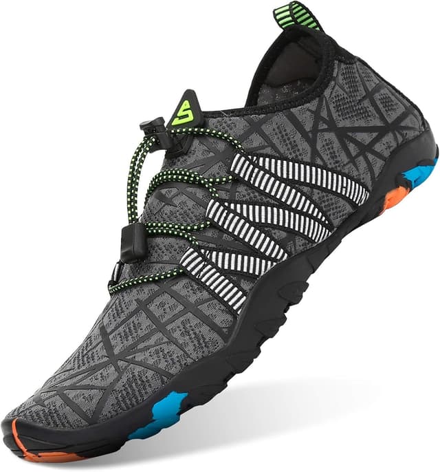Detalle de SAGUARO Herren Wasserschuhe mit rutschfester Sohle – schnelltrocknend