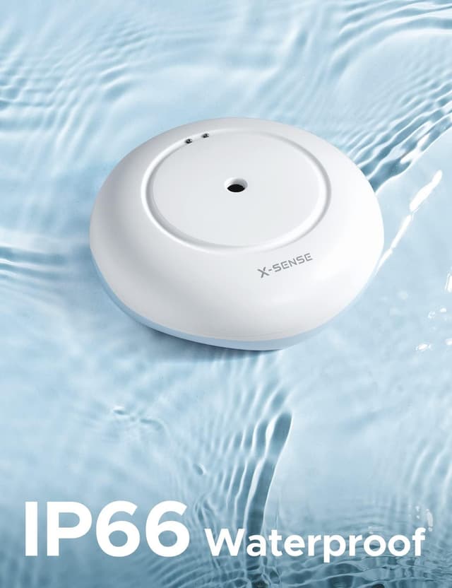 Detalle 2 de X-Sense SWS51 rilevatore d’acqua Wi‑Fi con stazione base SBS50 richiesta, confezione 3