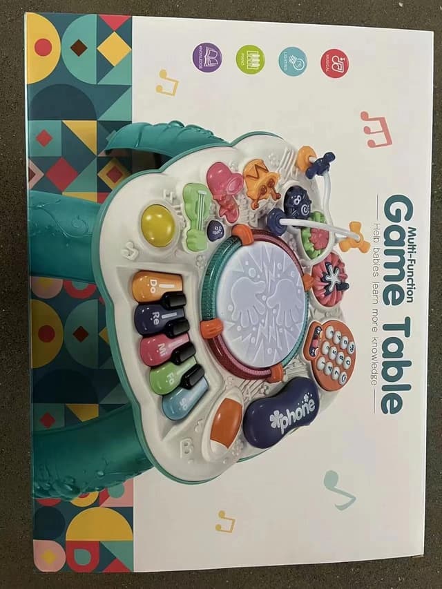 Detalle 2 de Cemirk Baby Activity Table 30cm