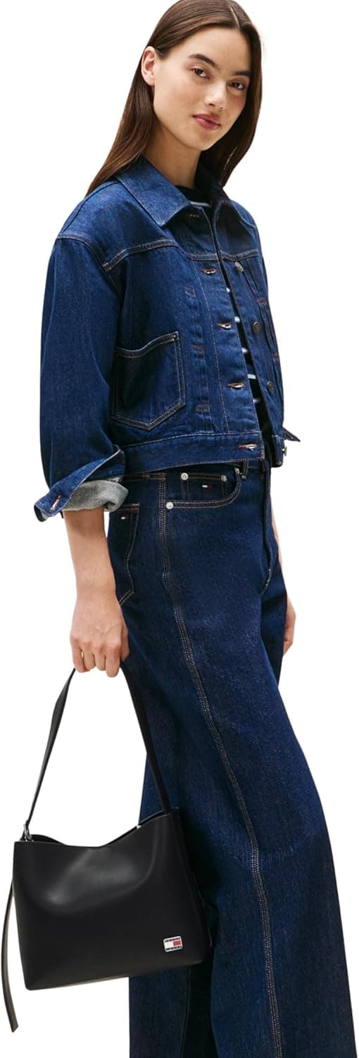 Detalle de Tommy Jeans Women’s Cool Hobo Shoulder Bag with Adjustable Strap