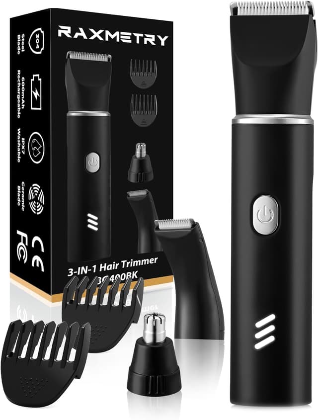 Detalle de Electric beard trimmer 3 in 1 USB-C
