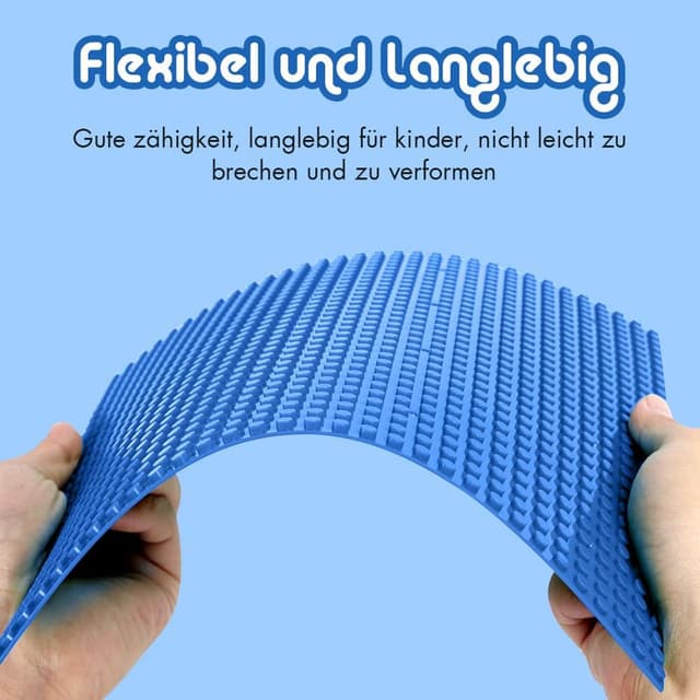 Thumbnail 4 de Lekebaby 6er Bauplatten-Set 25x25cm