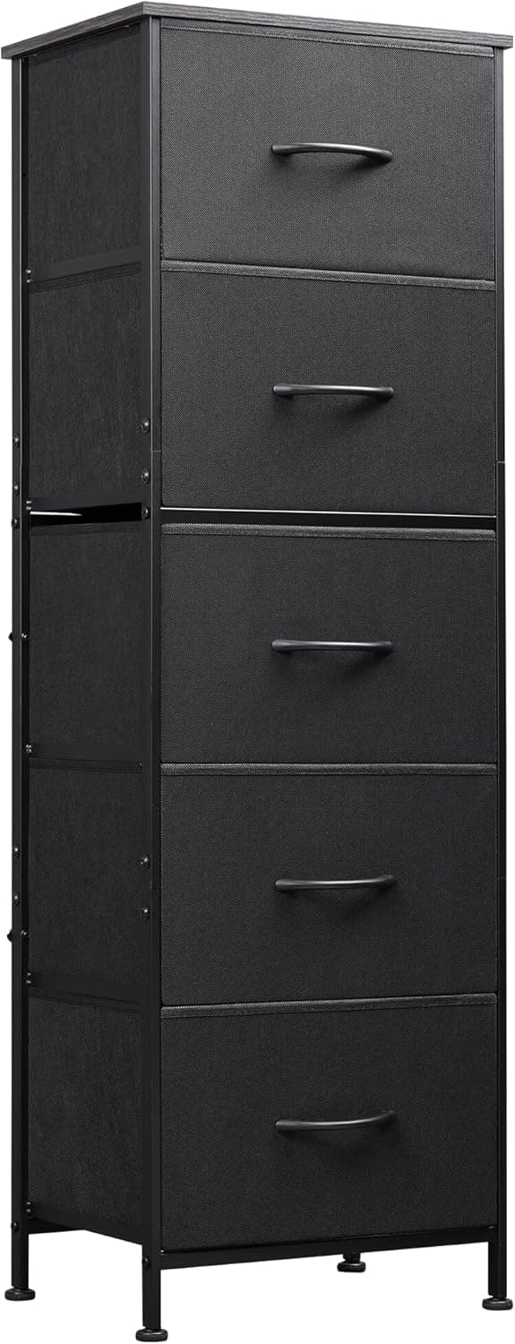 Imagen de WLIVE Fabric Dresser 5-Drawer 47.5" Tall en OfertitasTOP