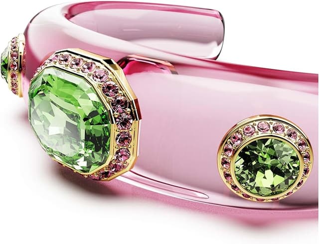 Thumbnail 3 de Swarovski Brazalete Dulcis multicolor baño oro