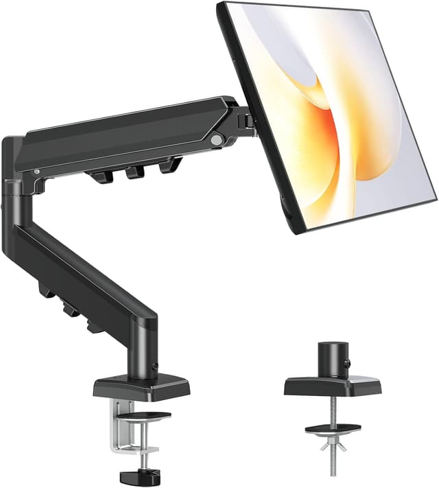 Detalle de MOUNTUP EU8015B Monitor-Halterung Gasdruckfeder für 13–32 Zoll (2–9 kg), VESA 75/100