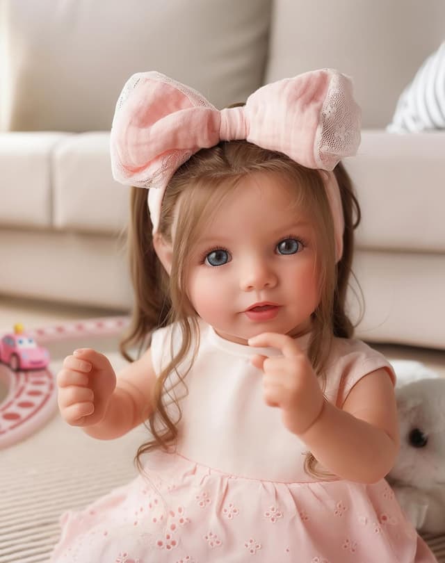 Detalle 2 de BABESIDE Dara Reborn Baby Doll 20 in