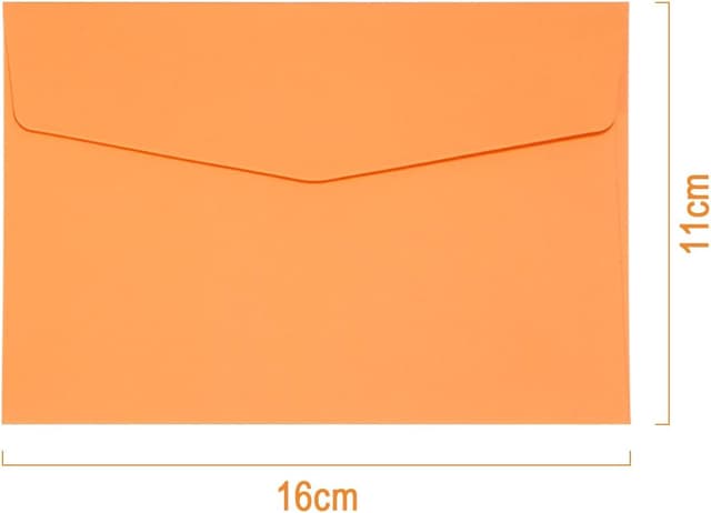 Detalle 2 de 40 Briefumschläge Bunt Mix 16 x 11cm