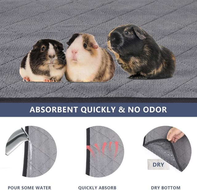 Thumbnail 3 de QCZJ 2 Pack Guinea Pig Cage Liners