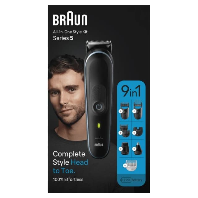 Thumbnail 2 de Braun Series 5 MGK5411 9 en 1 Cortapelos Inalámbrico