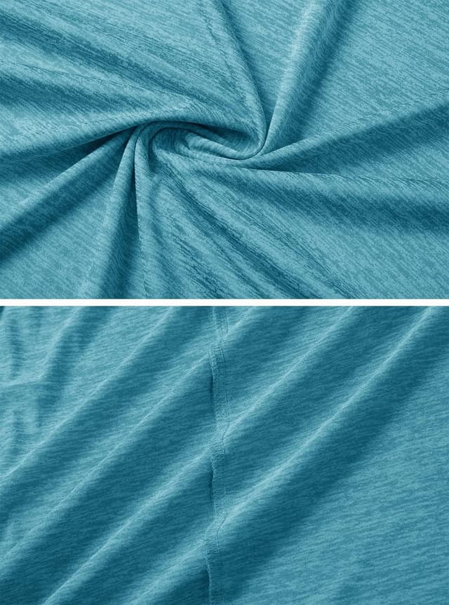 Detalle de KEFITEVD Ladies Short Sleeve Sport Top (Quick-Dry, reflective details) — polyester running T-shirt