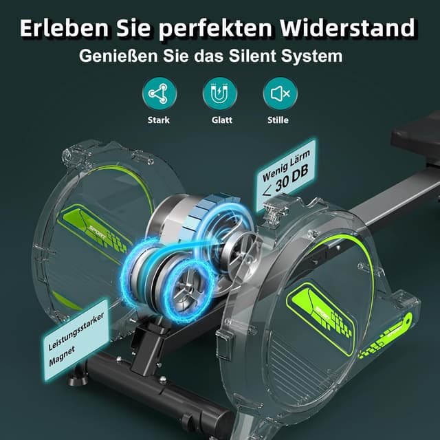 Thumbnail 1 de Rudergerät 160 kg Kapazität 🚣