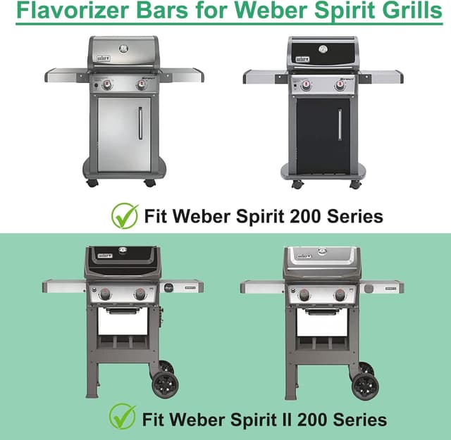 Detalle de WELL GRILL WELL GRILL 45,7 cm : tube de brûleur pour Weber Spirit 200 (2013-2017) avec contrôle Up-Front