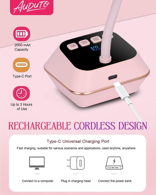 Thumbnail 3 de Auduto UV LED Nail Lamp 36W for Gel Nails 💅