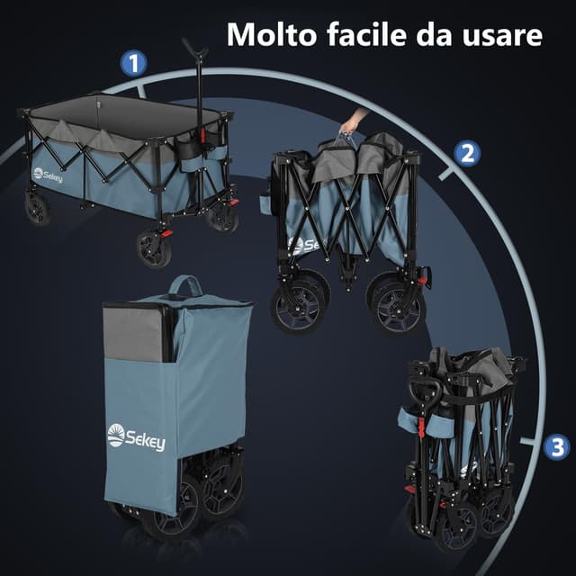 Thumbnail 6 de Sekey XXL Plus Carrello pieghevole 200 l