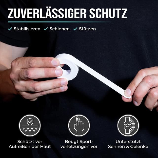 Detalle 2 de PULLUP & DIP Fingertape extra stark 30 m