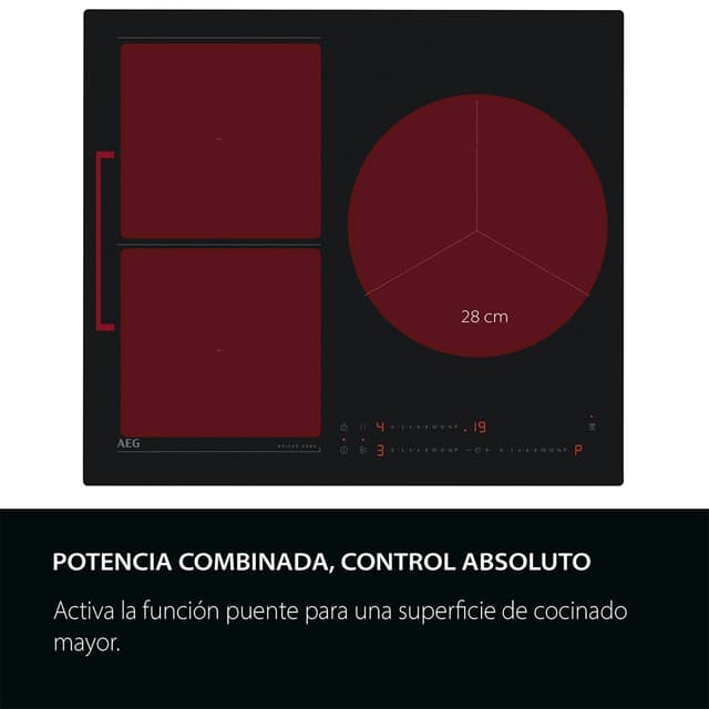Thumbnail 2 de AEG TO63IQ00IT placa de inducción 3 zonas