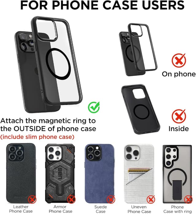 Thumbnail 6 de MSXTTLY 2026 Vmag-S1 magnetic car phone mount