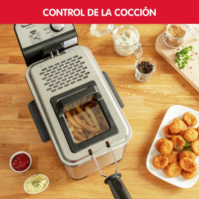 Detalle 2 de Moulinex Easy Pro AM3380 freidora semiprofesional 3 L