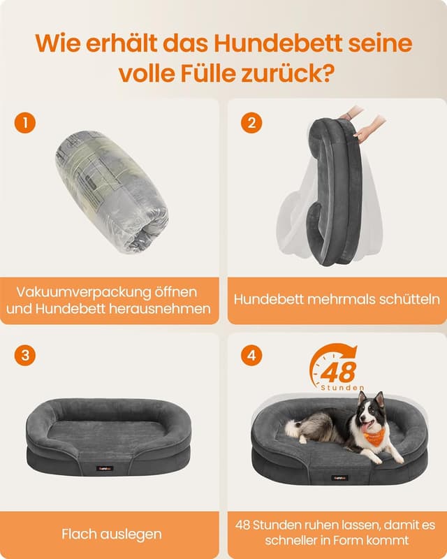 Thumbnail 6 de Feandrea PGW282GN01 Cama ortopédica 91x68x18 cm