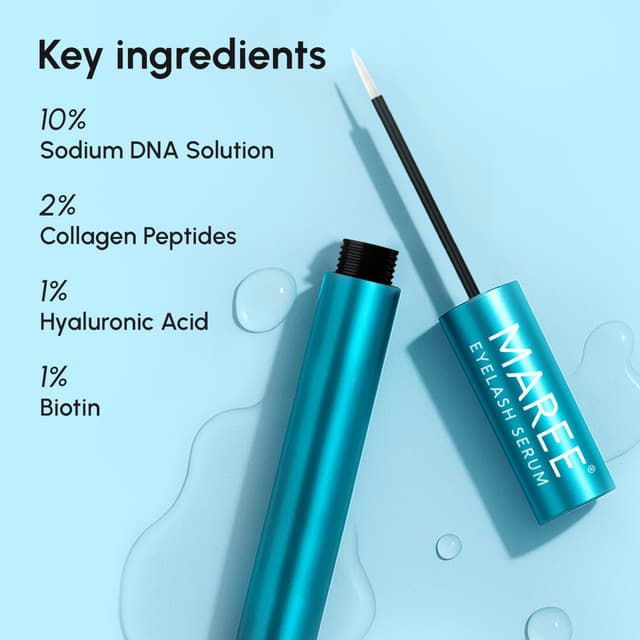 Detalle de MAREE Eyelash Serum 4–6 weeks growth