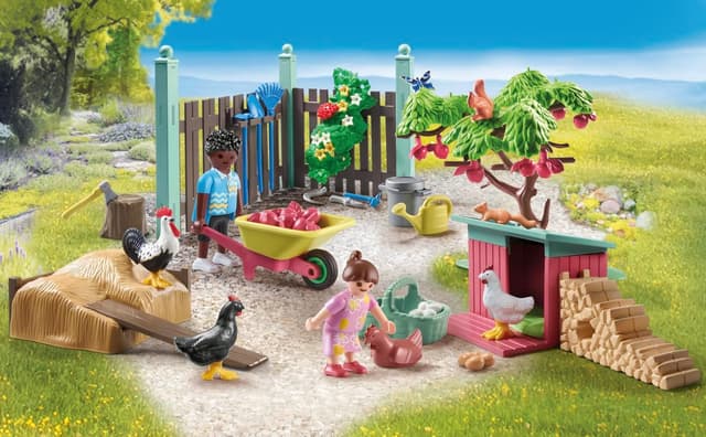 Thumbnail 2 de PLAYMOBIL myLife 71510 Kleine Hühnerfarm Spielset 🐥