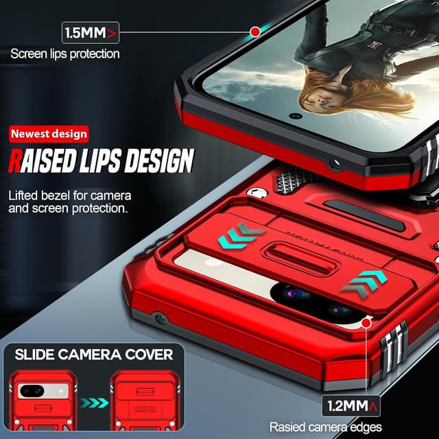 Detalle 2 de LeYi Pixel 8a case with shock protection