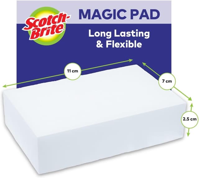Detalle 2 de Scotch-Brite Magic Easy Eraser Sponge 12 Pack