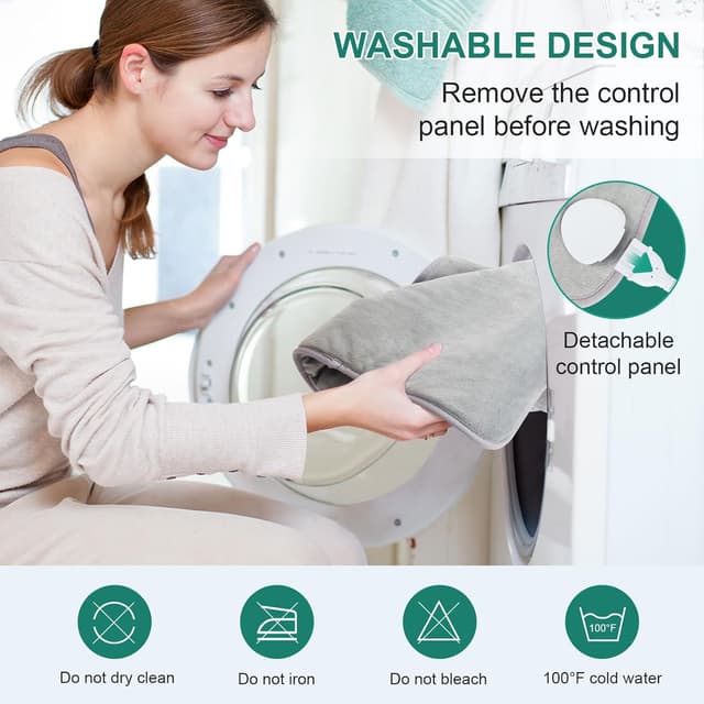 Detalle de Elektrische Heizkissen 60 x 100 cm