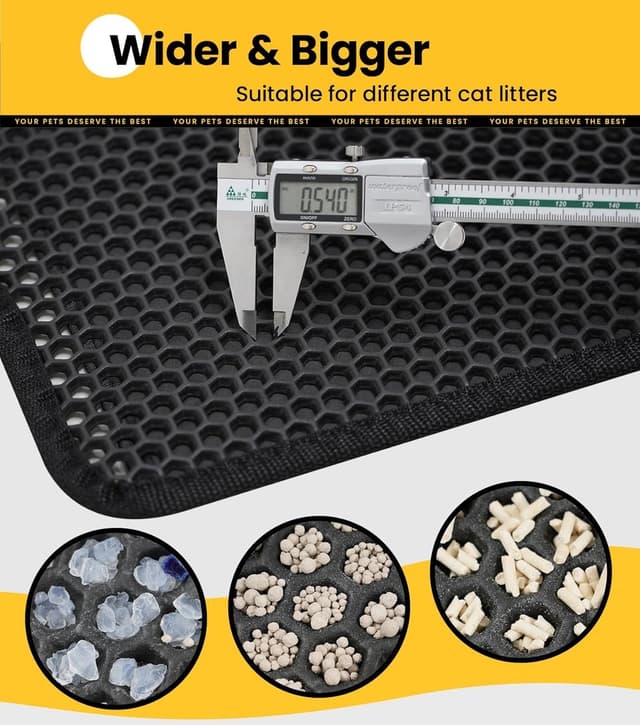 Thumbnail 5 de Conlun Cat Litter Mat JUMBO 76x55 cm