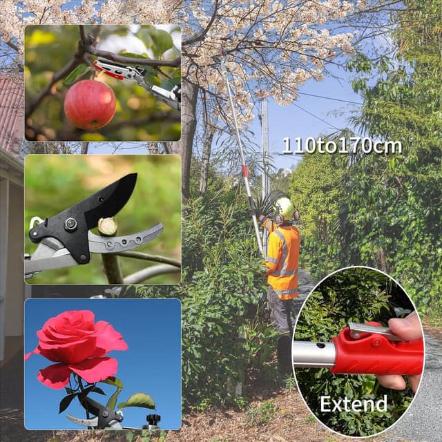 Detalle de GARTOL Tree Pruner long reach 166cm