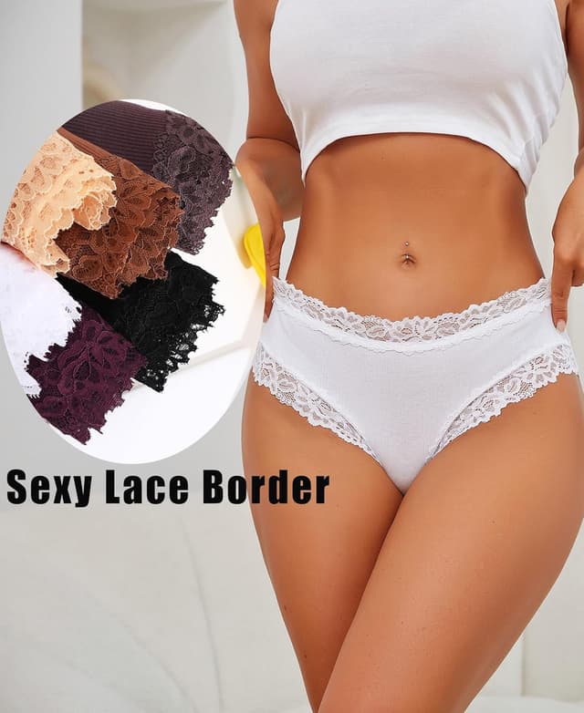 Thumbnail 5 de ALL OF SHE Bragas algodón pack 6 S-2XL