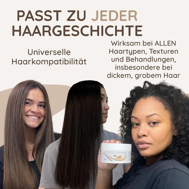 Thumbnail 6 de Vitamins Keratin Haarmaske für sehr trockenes Haar 1 😮