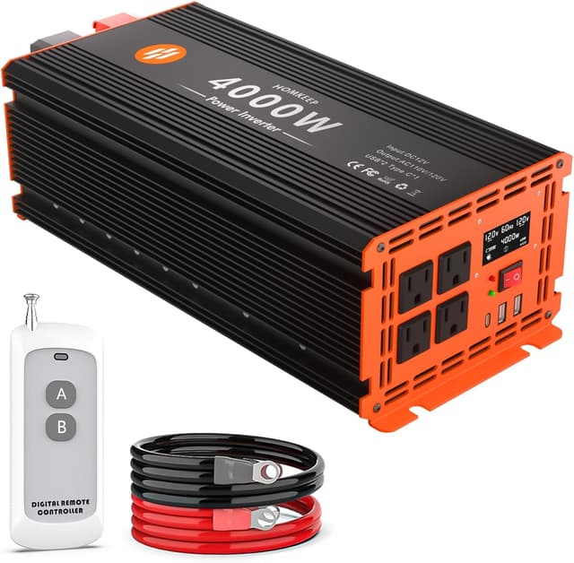 Imagen de 4000W Power Inverter 12V to 110V AC en OfertitasTOP