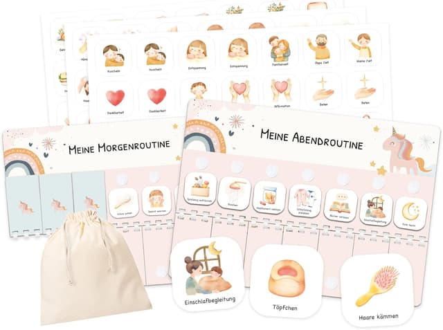 Detalle de Kinder Routineplaner 105 Symbolkarten