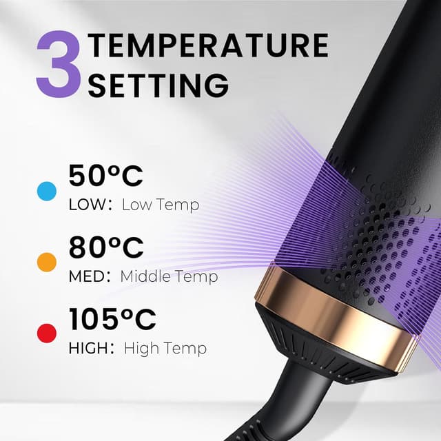 Thumbnail 4 de Airstyler Föhnbürste 5‑in‑1 1000 W Haartrocknerbürste 💇