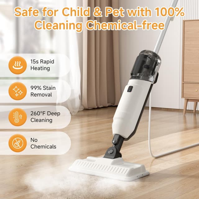 Thumbnail 2 de Steam Mop 260°F Multi-Purpose Floor Steamer