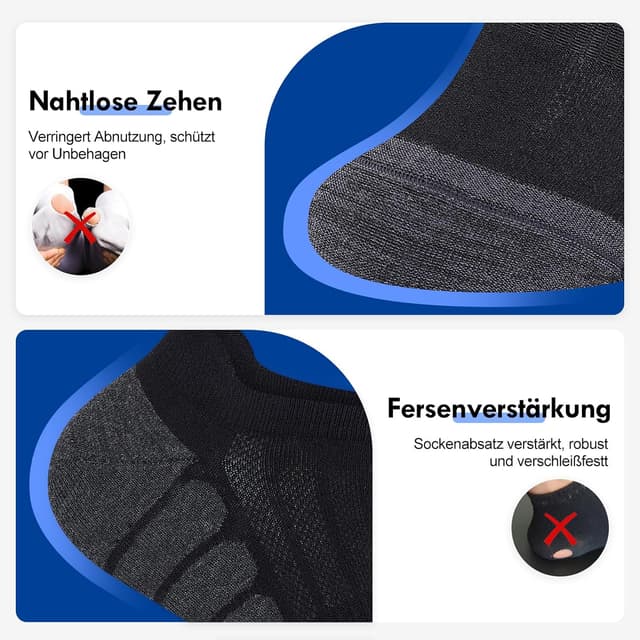 Detalle 1 de Stoeury Sneaker Socken 10 Paar