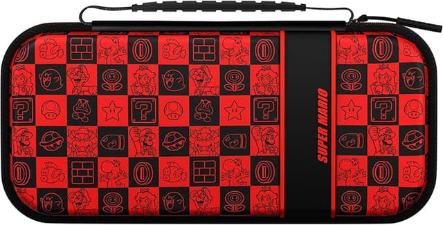 Detalle de PDP GLOW Super Icon Estuche de Viaje para Nintendo Switch