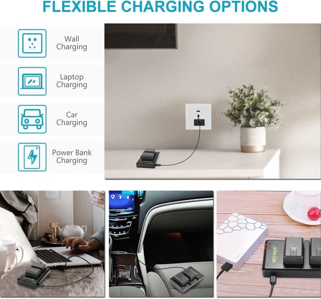 Thumbnail 5 de NEEWER VW-VBT190 Battery Set