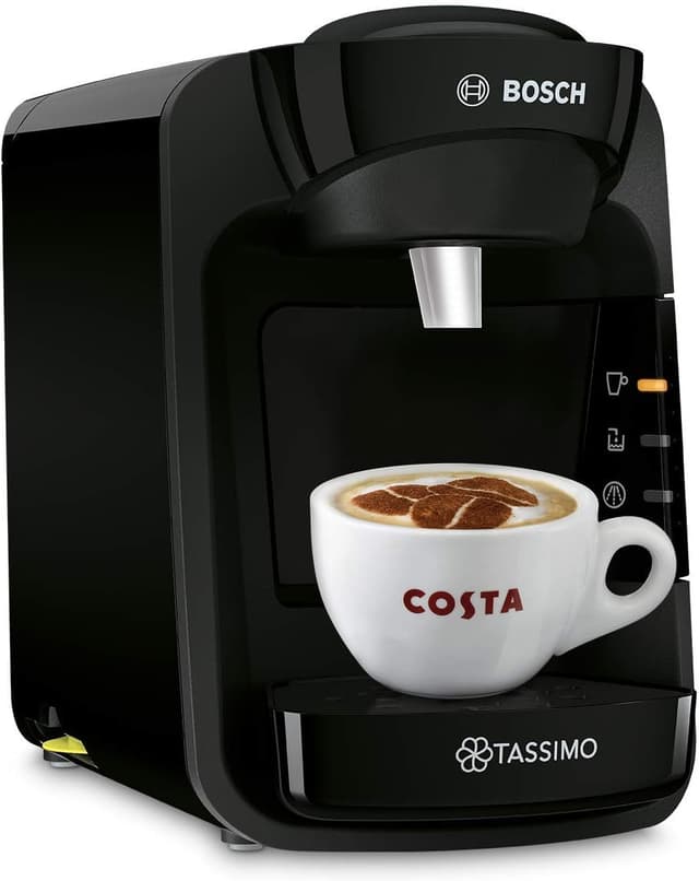 Detalle de Tassimo by Bosch Suny Special Edition TAS3102GB pod coffee machine (Black) – one-button Intellibrew
