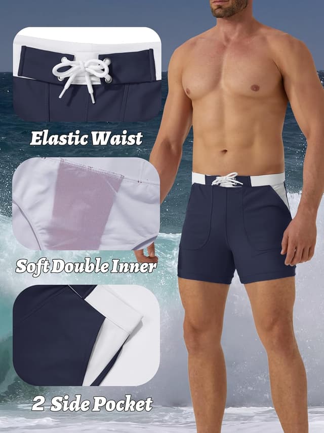 Thumbnail 4 de KEFITEVD YK016 Quick Dry Swimming Shorts